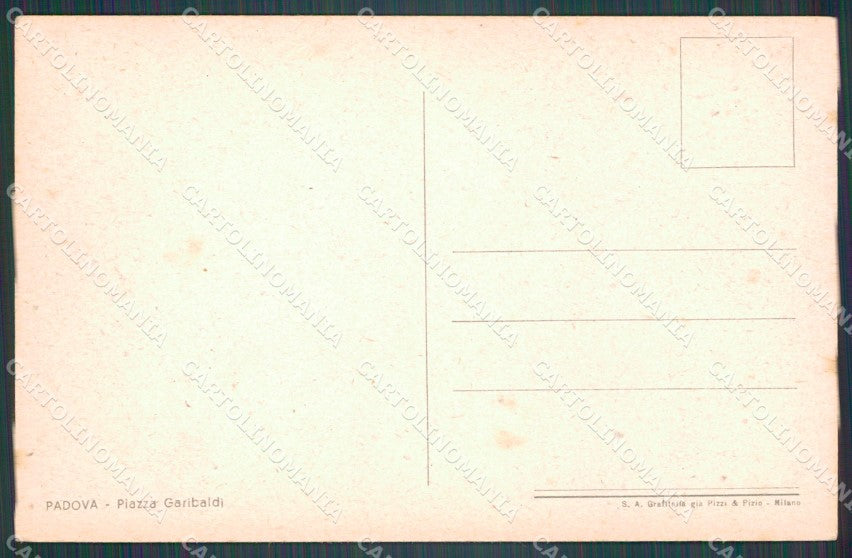 Padova Città cartolina VK1112 – retro