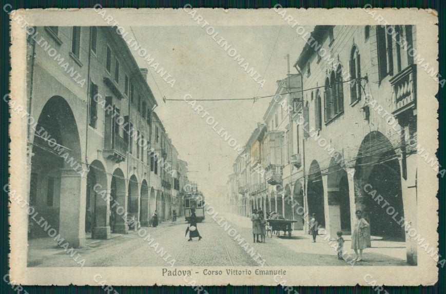 Padova Città Tram cartolina VK1128 – fronte