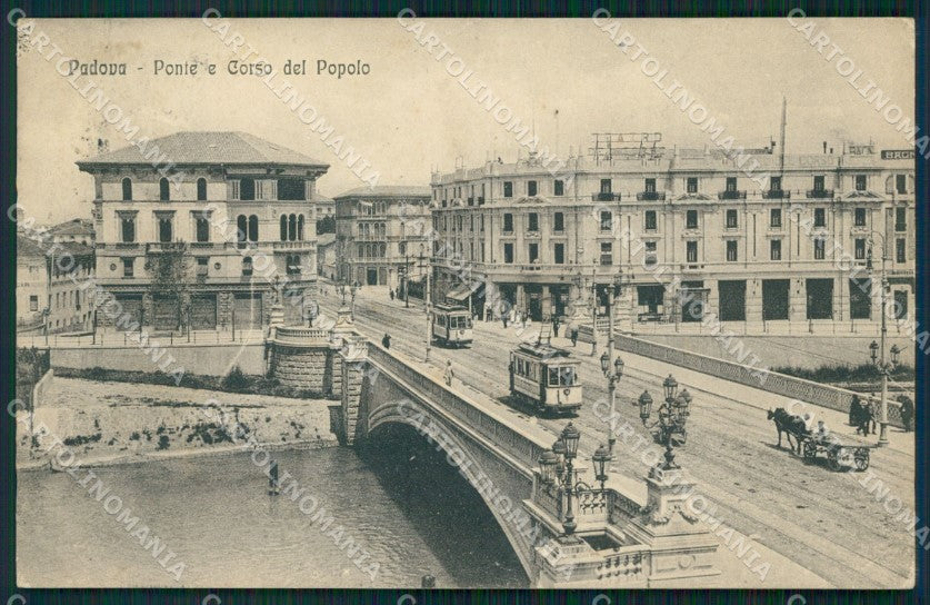 Padova Città Tram cartolina VK1129 – fronte