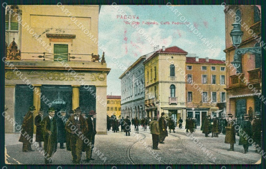 Padova Città Caffè Pedrocchi PIEGHINA cartolina VK1140 – fronte