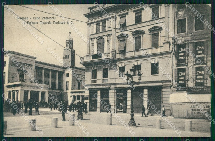 Padova Città Caffè Pedrocchi PIEGHINA cartolina VK1142 – fronte