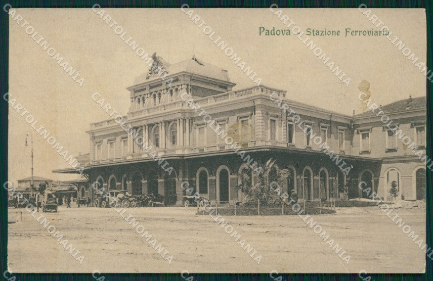 Padova Città Stazione PIEGHINE cartolina VK1149 – fronte
