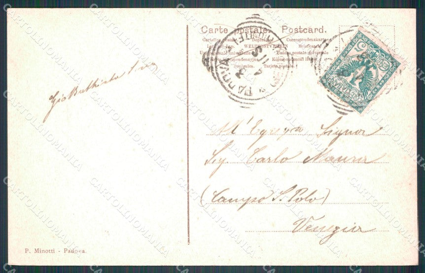 Padova Città cartolina VK1162 – retro