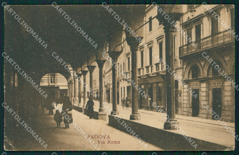 Padova Città PIEGHE cartolina VK1184 – fronte