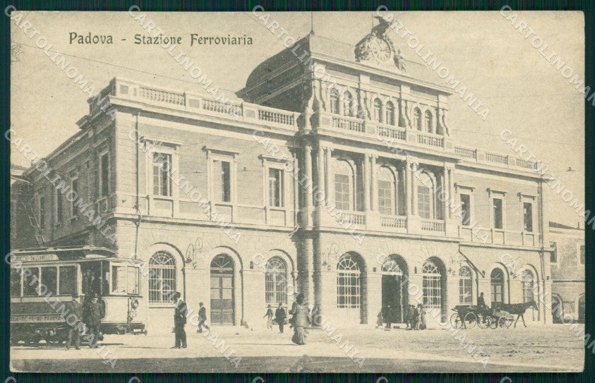 Padova Città Stazione Tram cartolina VK1188 – fronte