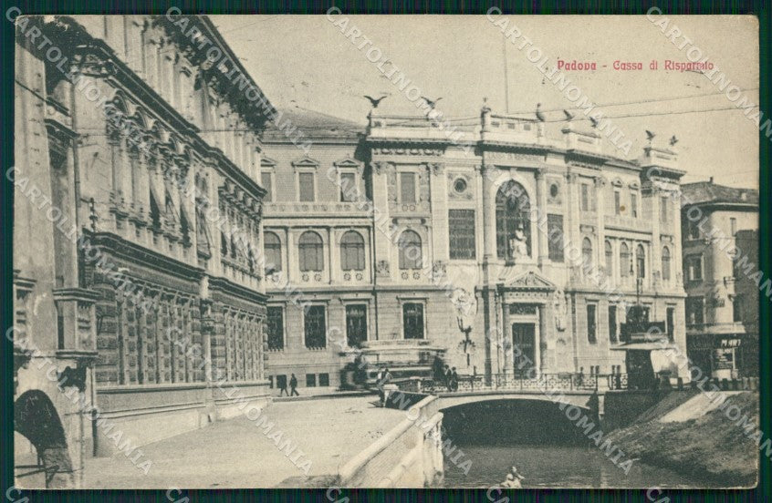 Padova Città Cassa di Risparmio cartolina VK1196 – fronte