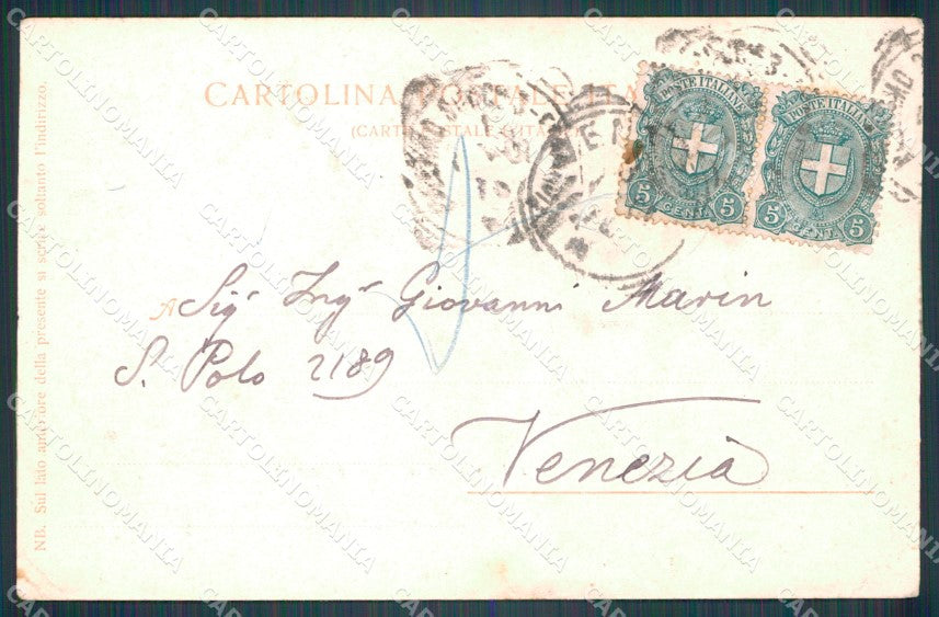 Palermo Città Foro Italico PIEGHINE cartolina VK1213 – retro