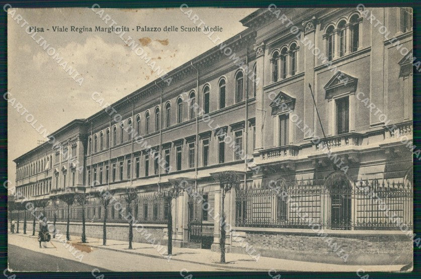 Pisa Città Scuole COLLA PIEGA cartolina VK1226 – fronte