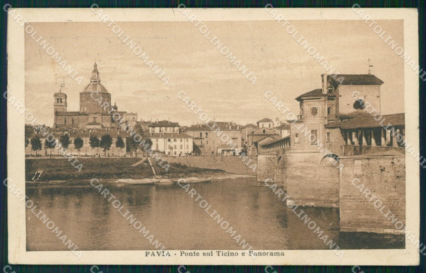 Pavia Città Ponte sul Ticino cartolina VK1230 – fronte