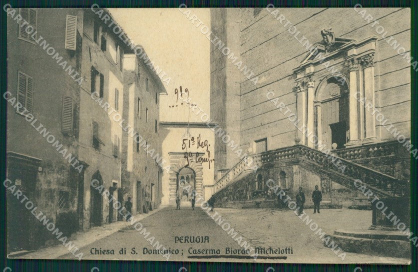 Perugia Città Caserma cartolina VK1238 – fronte