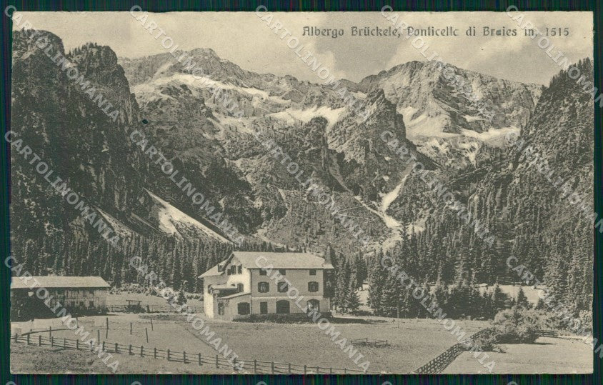 Bolzano Braies Ponticello di cartolina VK1275 – fronte