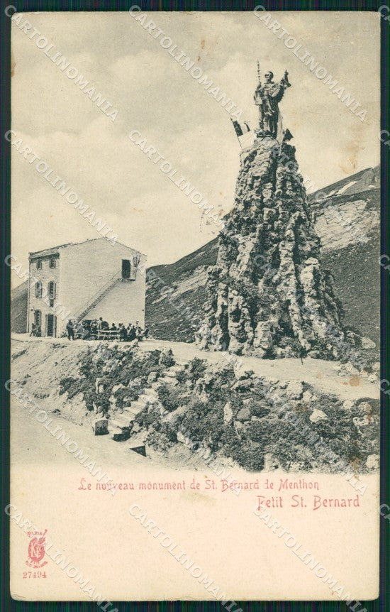 Aosta Piccolo San Bernardo cartolina VK1281 – fronte