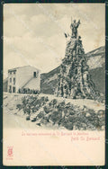 Aosta Piccolo San Bernardo cartolina VK1281 – fronte