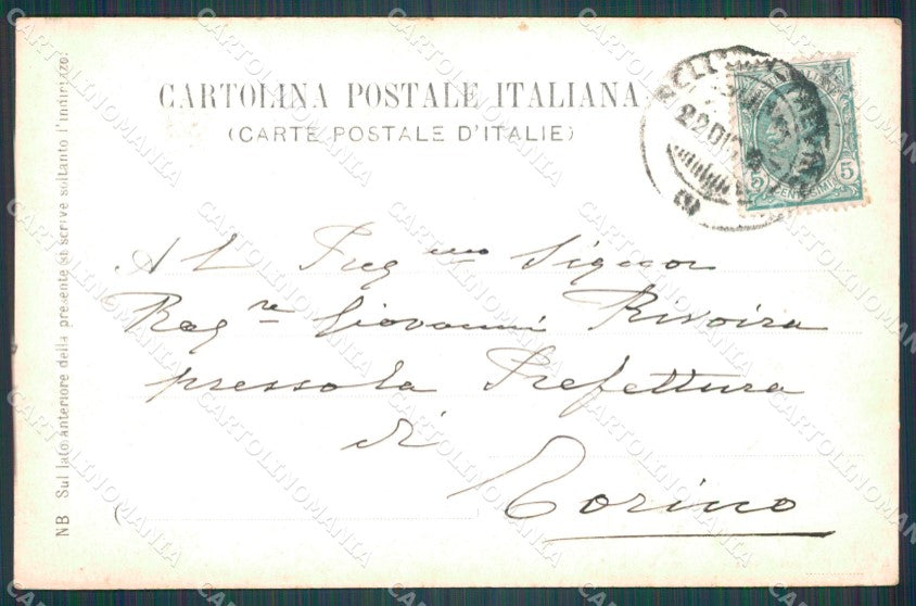 Belluno Pieve di Cadore cartolina VK1294 – retro