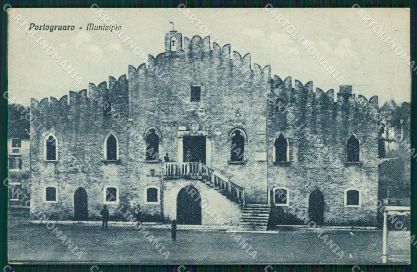 Venezia Portogruaro Municipio cartolina VK1310 – fronte