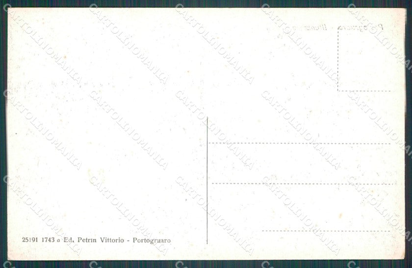 Venezia Portogruaro Municipio cartolina VK1310 – retro