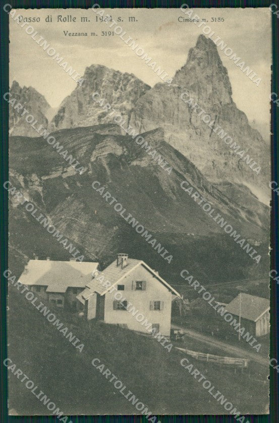 Trento Passo Rolle cartolina VK1311 – fronte