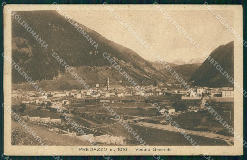 Trento Predazzo cartolina VK1314 – fronte