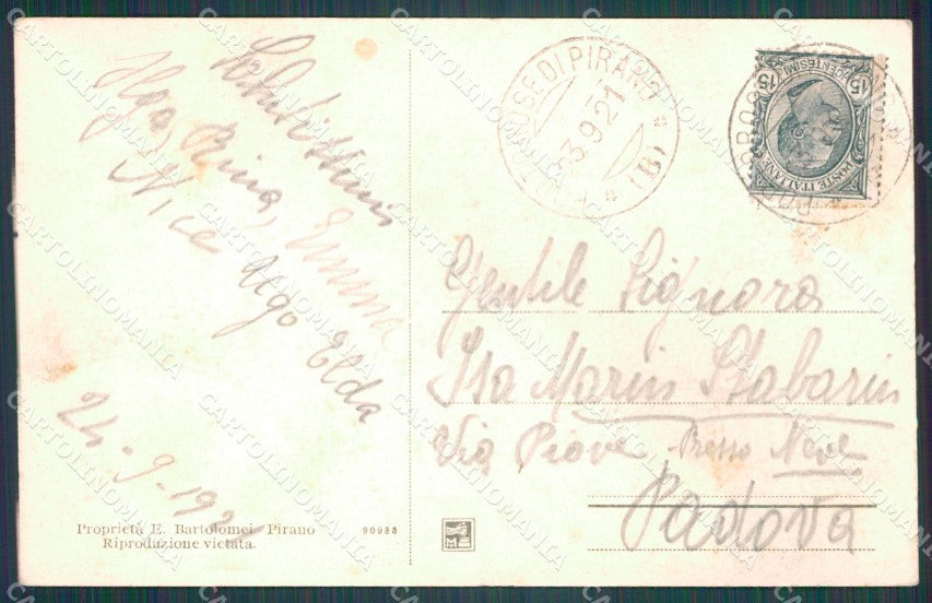 Slovenia Portorose cartolina VK1315 – retro