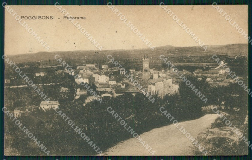 Siena Poggibonsi SCOLLATA cartolina VK1327 – fronte