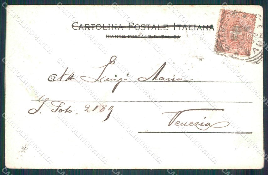 Genova Quarto Scoglio Garibaldi cartolina VK1346 – retro