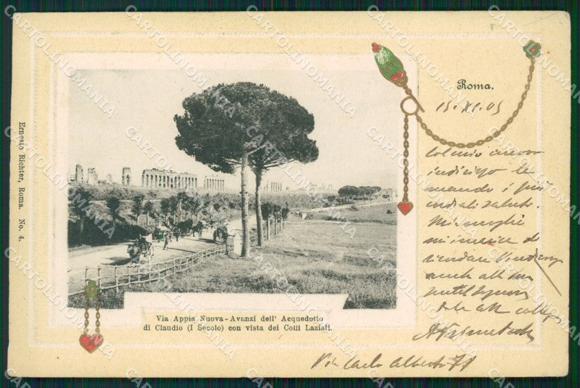 Roma Città Via Appia Nuova cartolina VK1351 – fronte