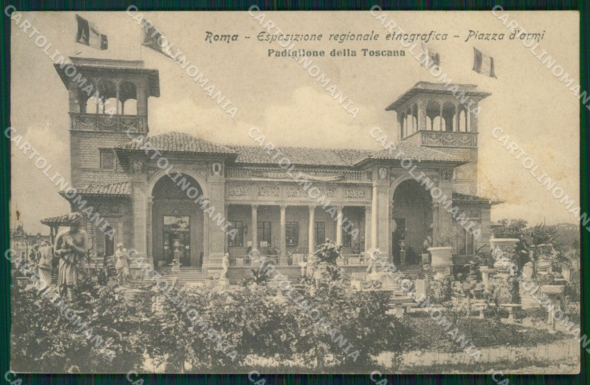 Roma Città Esposizione Regionale Etnografica cartolina VK1352 – fronte