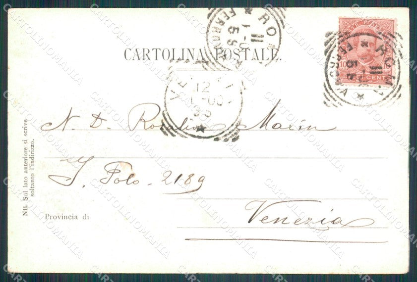 Roma Città Costumi cartolina VK1367 – retro