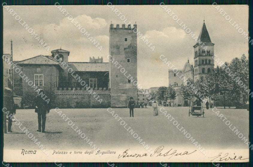 Roma Città Palazzo Anguillara cartolina VK1378 – fronte