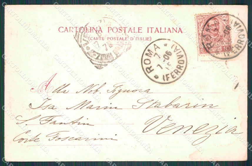 Roma Città Ministero Finanze cartolina VK1380 – retro