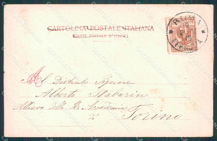 Roma Città Stazione di Trastevere cartolina VK1381 – retro