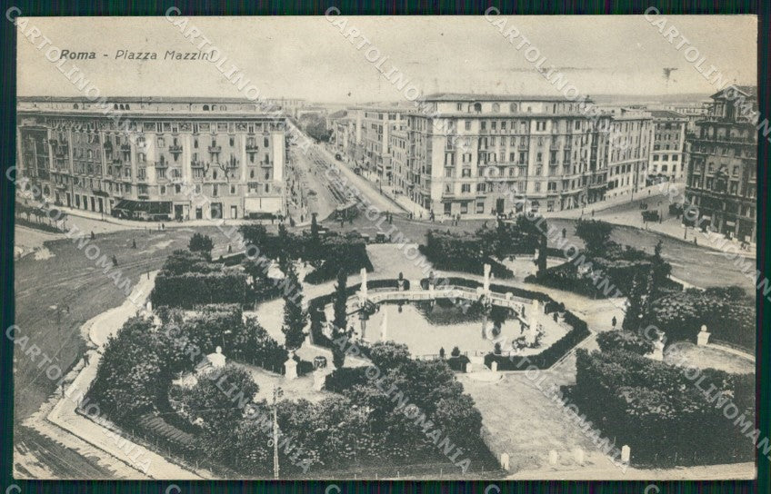 Roma Città Piazza Mazzini cartolina VK1392 – fronte