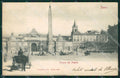 Roma Città Piazza del Popolo Carrozza cartolina VK1393 – fronte