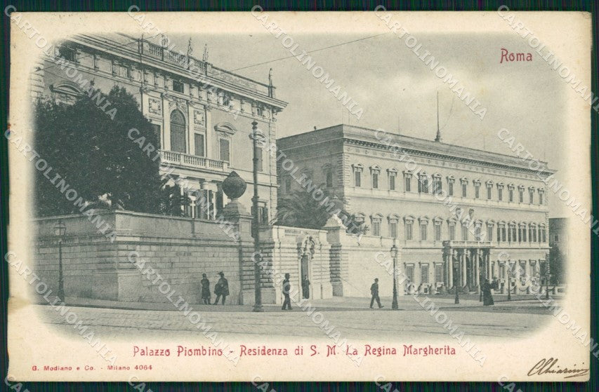 Roma Città Palazzo Piombino cartolina VK1397 – fronte