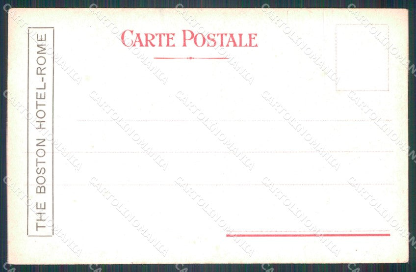Roma Città Costumi PIEGA cartolina VK1410 – retro