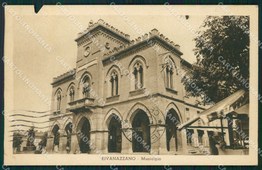 Pavia Rivanazzo Terme Municipio ABRASA cartolina VK1412 – fronte