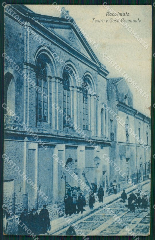 Agrigento Racalmuto Teatro cartolina VK1421 – fronte