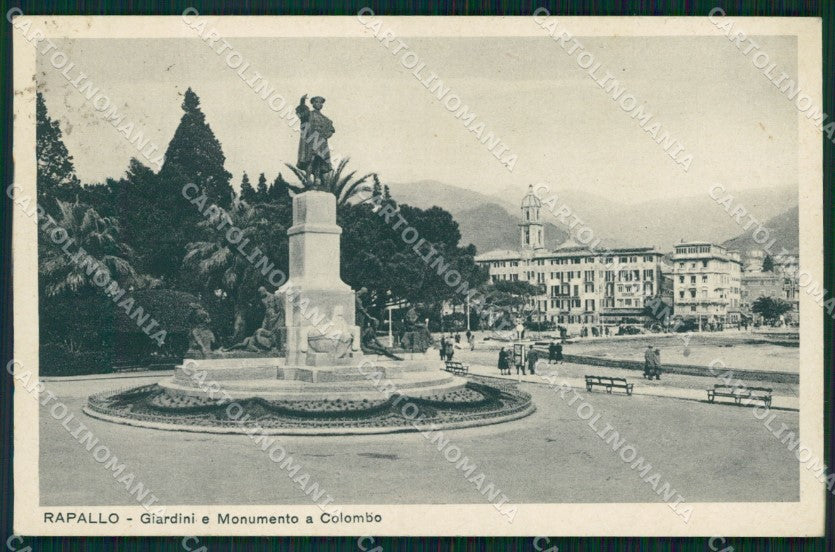 Genova Rapallo cartolina VK1442 – fronte