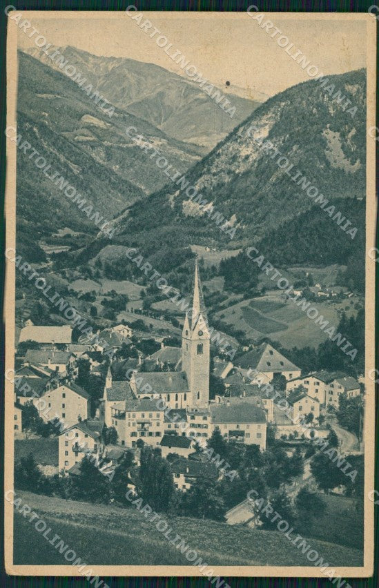 Bolzano Rio di Pusteria PIEGA cartolina VK1457 – fronte