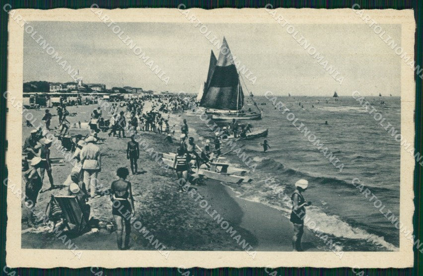 Rimini Riccione Barche cartolina VK1465 – fronte