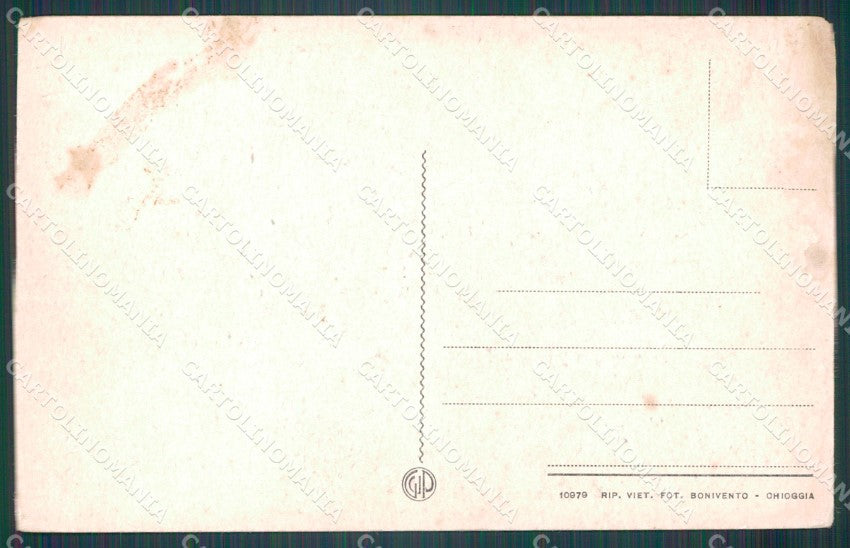 Venezia Chioggia Sottomarina di PIEGHINE cartolina VK1486 – retro
