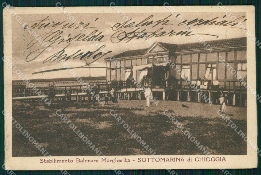 Venezia Chioggia Sottomarina di cartolina VK1491 – fronte