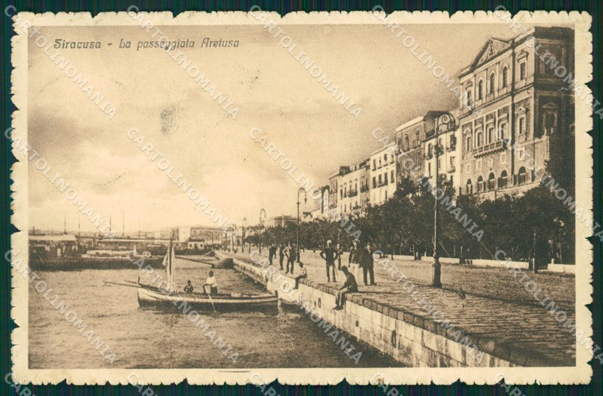 Siracusa Città STRAPPINO cartolina VK1496 – fronte