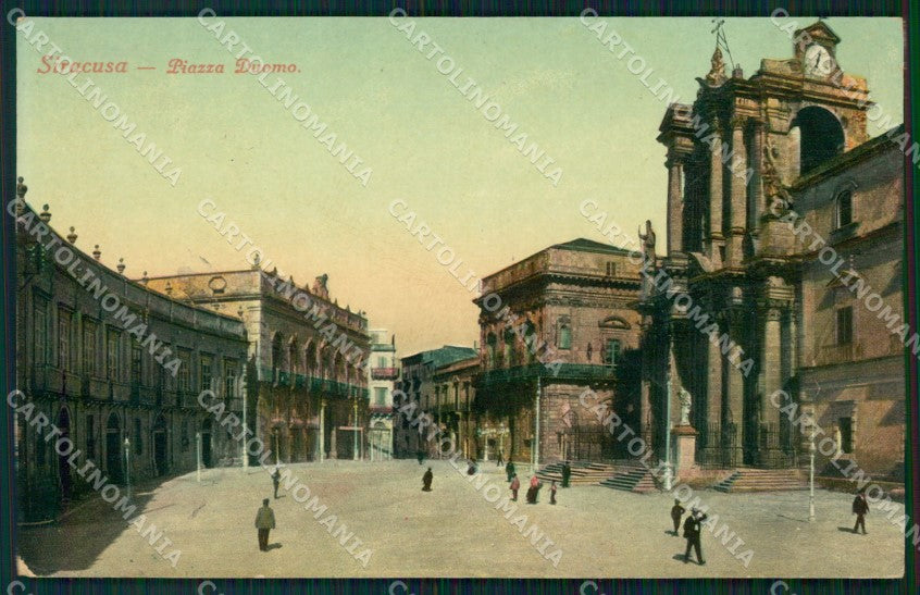Siracusa Città Duomo cartolina VK1497 – fronte