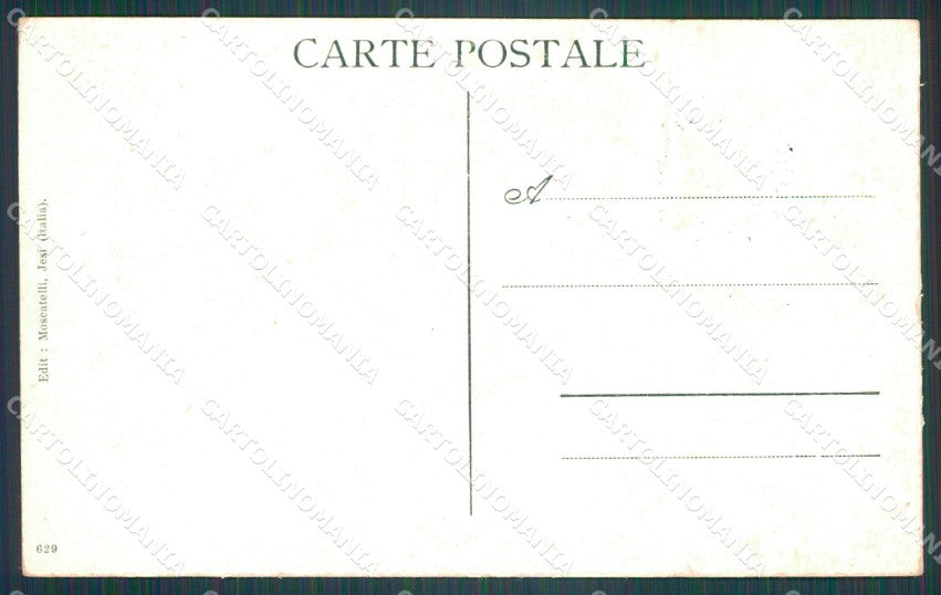 Rimini Repubblica San Marino PIEGA ABRASA cartolina VK1505 – retro