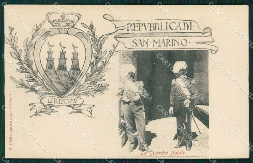 Rimini Repubblica San Marino Guardia Nobile cartolina VK1508 – fronte
