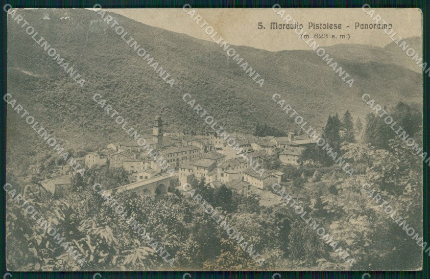 Pistoia San Marcello Pistoiese cartolina VK1513 – fronte