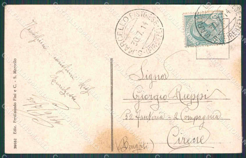 Pistoia San Marcello Pistoiese cartolina VK1513 – retro