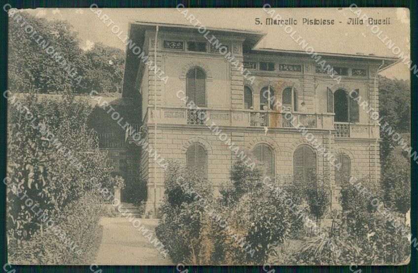 Pistoia San Marcello Pistoiese ABRASA PIEGHE cartolina VK1514 – fronte