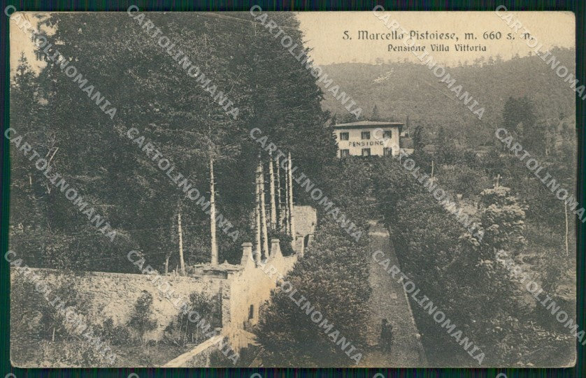 Pistoia San Marcello Pistoiese Villa Vittoria cartolina VK1515 – fronte